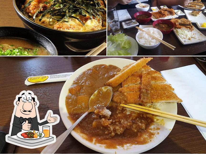 Platos en Karê ya Restaurante culinária caseira do Japão