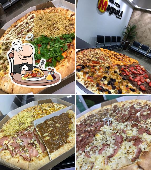 No Disk Pizza Magnata, você pode provar pizza