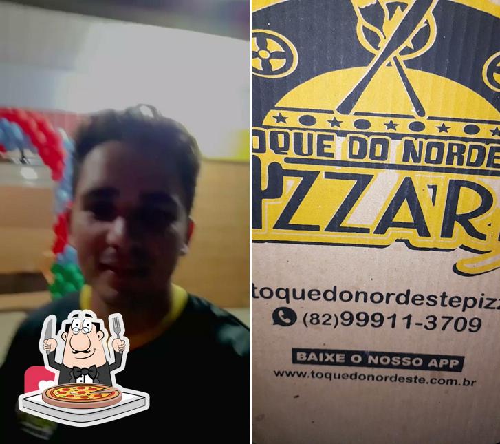 Peça pizza no Toque do Nordeste Pizzaria