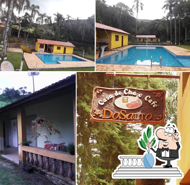 O exterior do Casa de Chá e Café, Padaria e Doceria Rural DoSalto