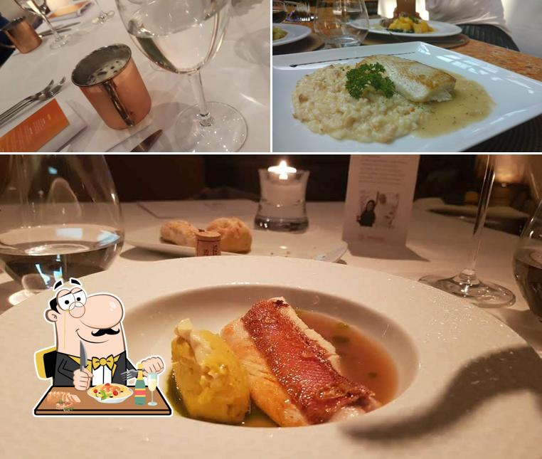 Platos en Restaurante Cantaloup