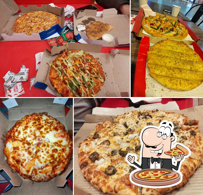 Get different kinds of pizza