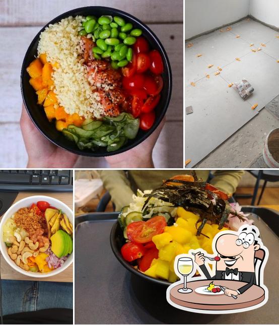 Platos en Central Poke Brasil