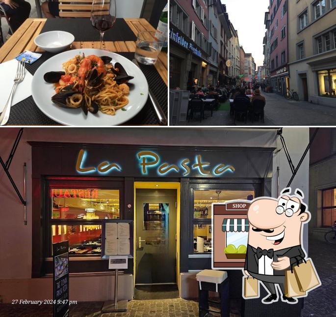 Goditi la vista dagli esterni di La Pasta