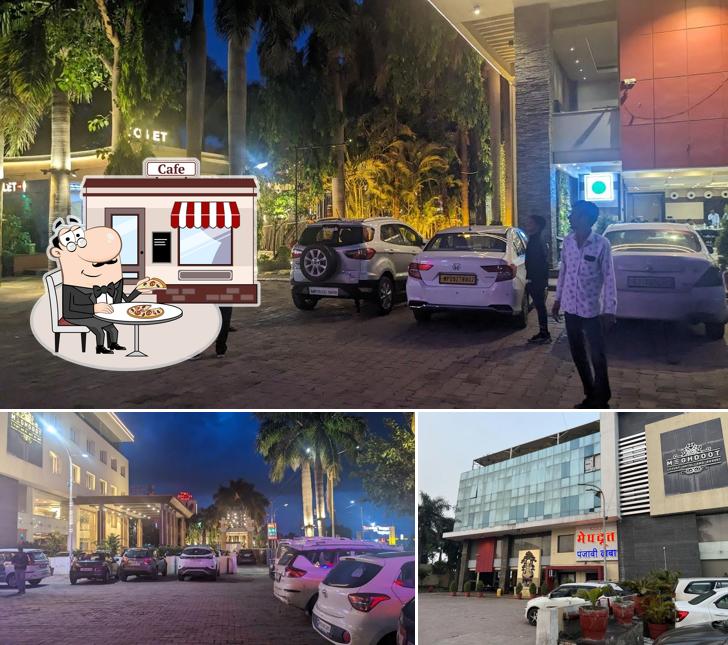 Enjoy the view outside Meghdut Panjabi Dhaba