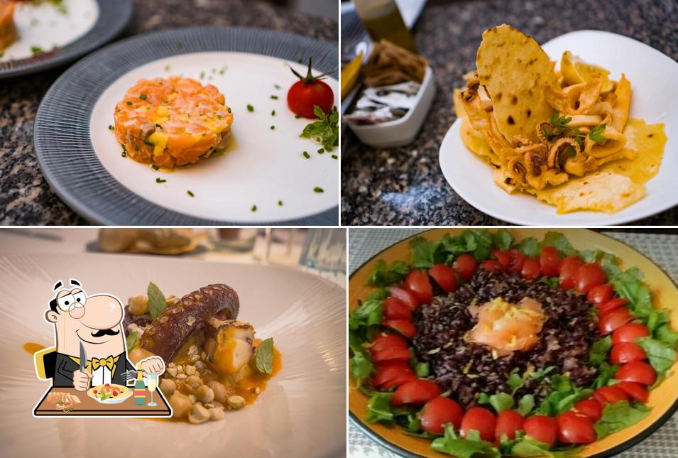 Platti al Ristorante Calamosca