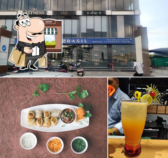 Enjoy the view outside Blue Basil