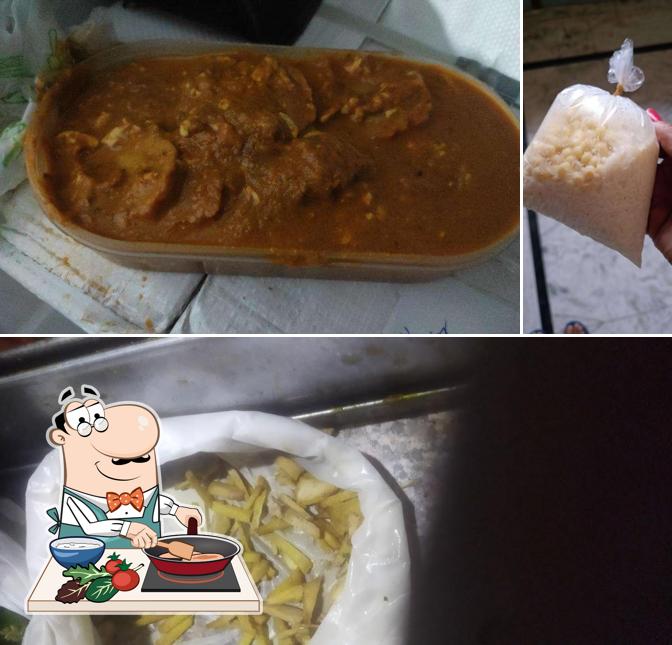 Chicken curry at Saini Vaishno Dhaba