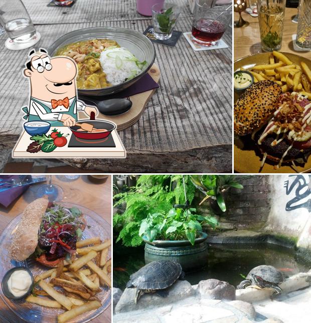 Poulet au curry à Het Paradijs