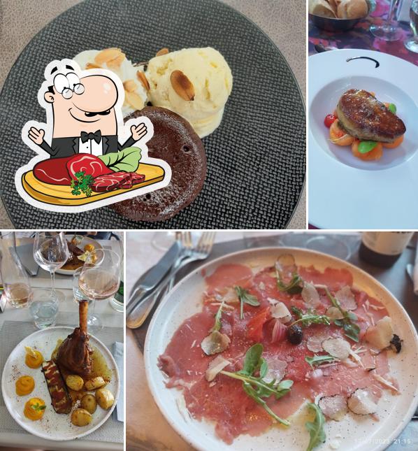 Carpaccio de bœuf à L'Ancienne Poste