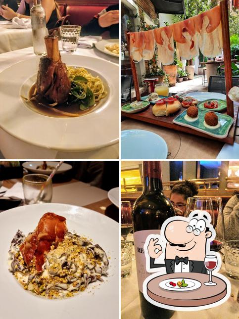 Platos en Villa San Pietro