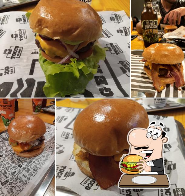 Tocco Burger Atibaia serve uma seleção de opções para os amantes dos hambúrgueres