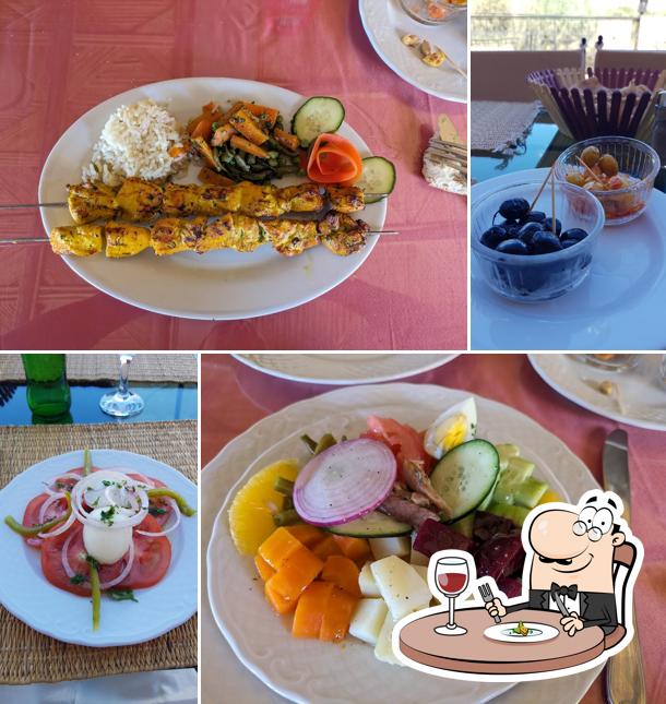 Nourriture à Restaurant Chez Michéle