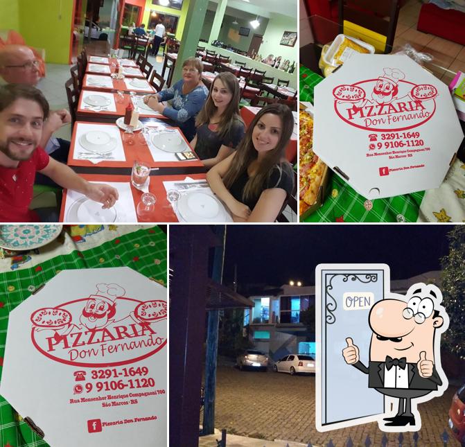 Here's a pic of Pizzaria Don Fernando