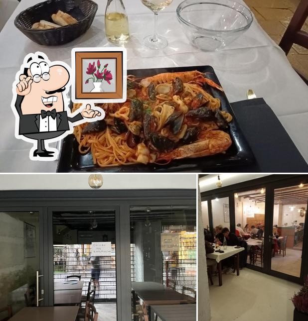 Gli interni di All' antico fossato