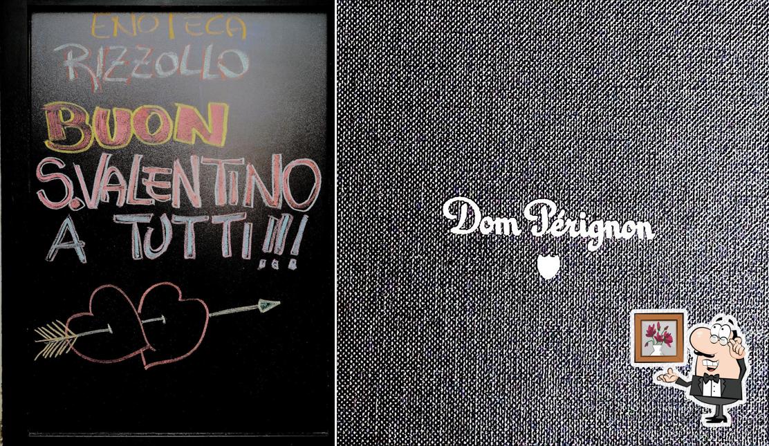 Gli interni di Enoteca Rizzollo