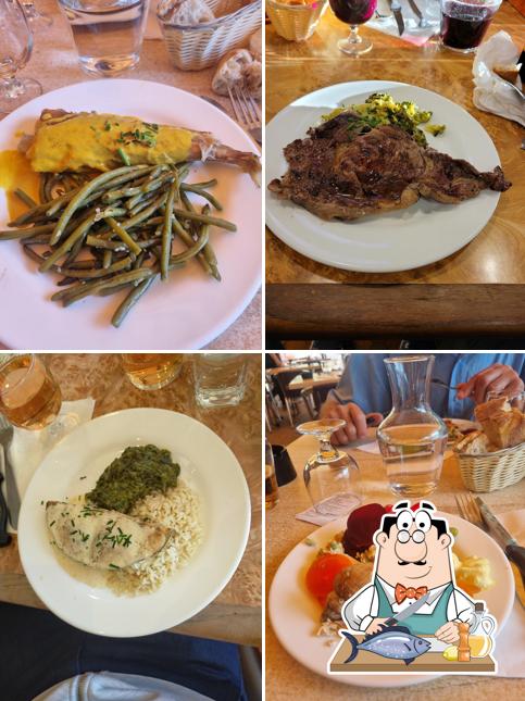 Saumon grillé à La Pyramide