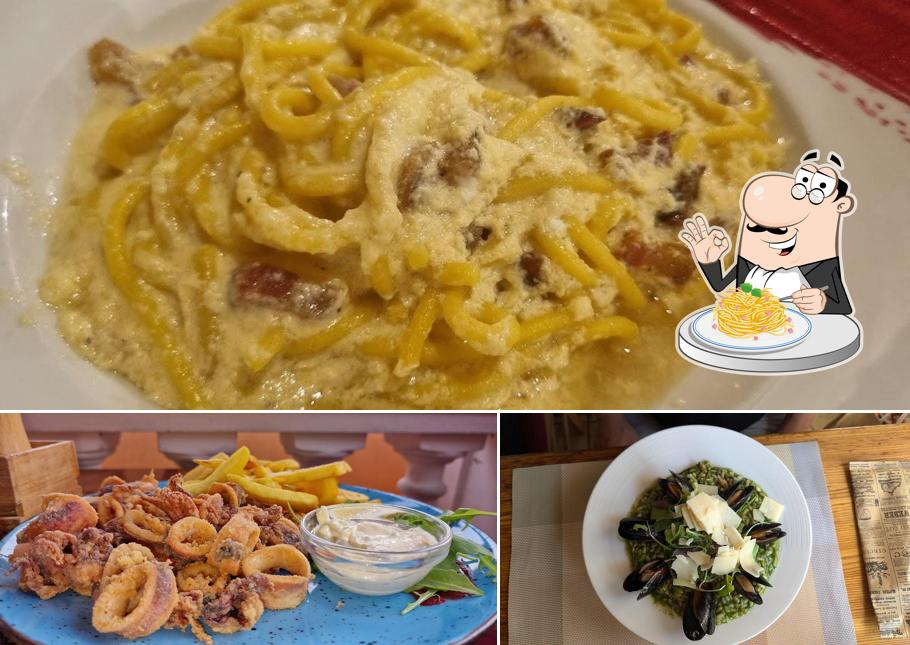 Spaghetti alla carbonara al KONOBA ULIKA