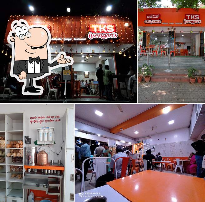Check out how TKS Iyengars Restaurant looks inside