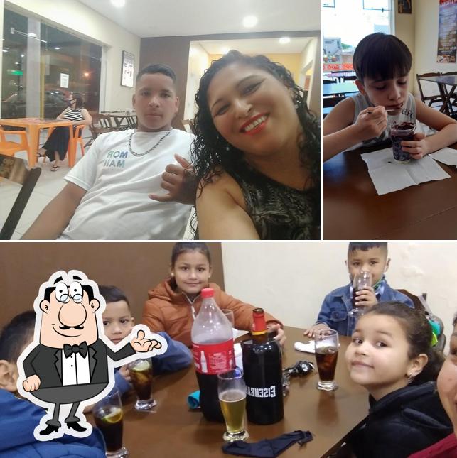 O interior do Caçula Mix