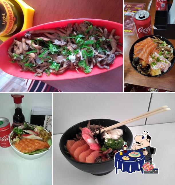 Sashimi em Klesio Temakeria