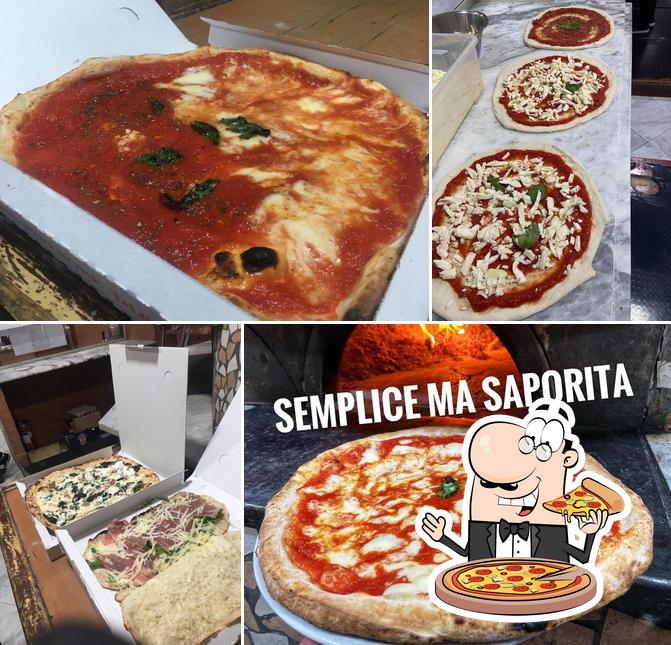 Ordina tra le svariate varianti di pizza