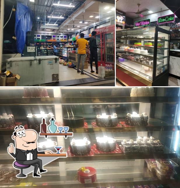 The interior of Italian Cake Shop