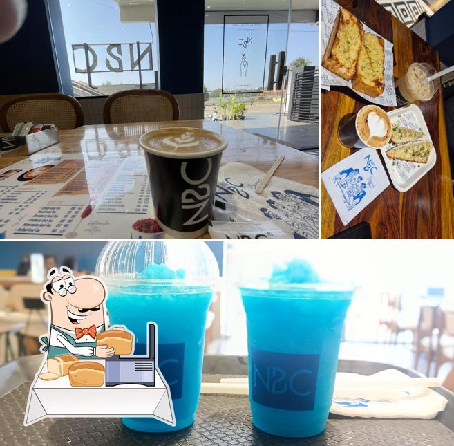 Garlic bread at Nothing Before Coffee Hubballi