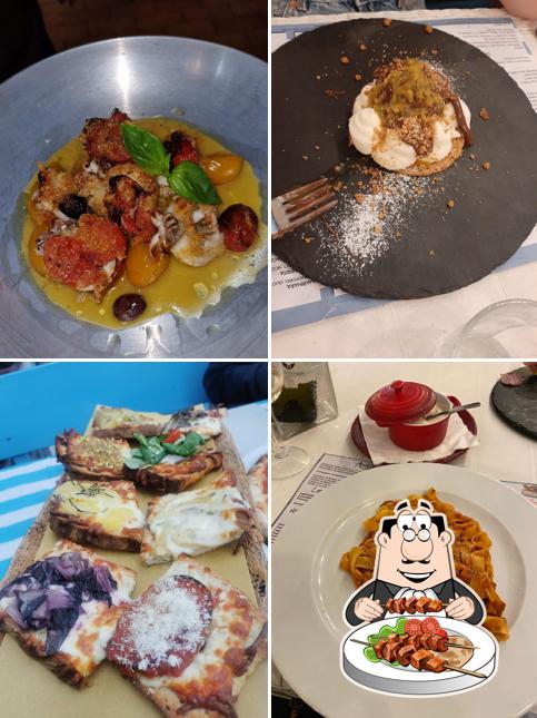 Cibo al Ristorante Crostini e Vini