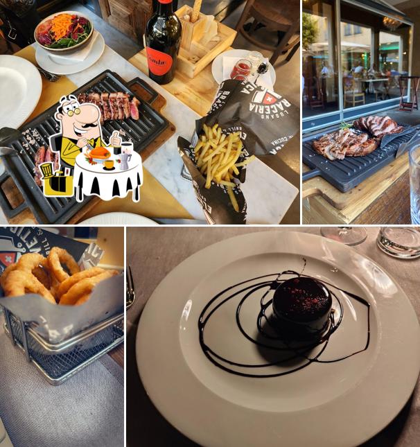 Cibo al Braceria Elvetica