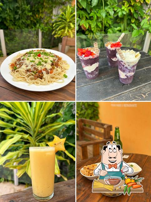 Esparguete à bolonhesa em Liberatos Pesque Pague & Restaurante