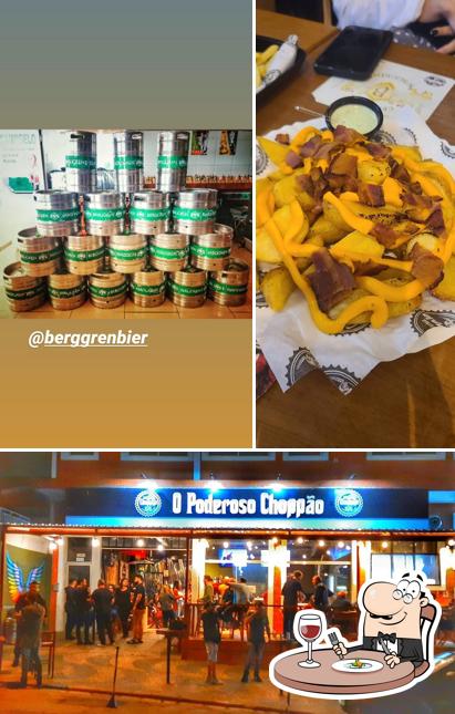 Platos en O Poderoso Choppão