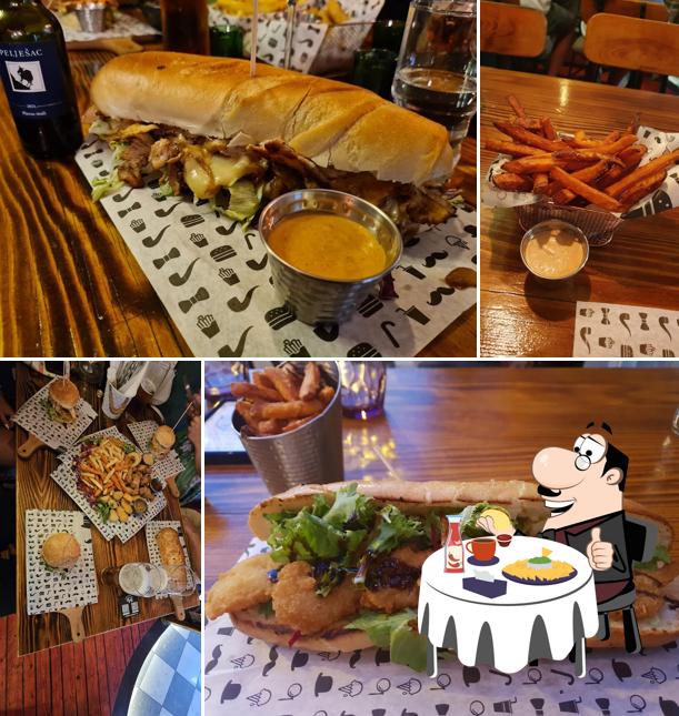 Piatto di formaggi al The Fat Boar