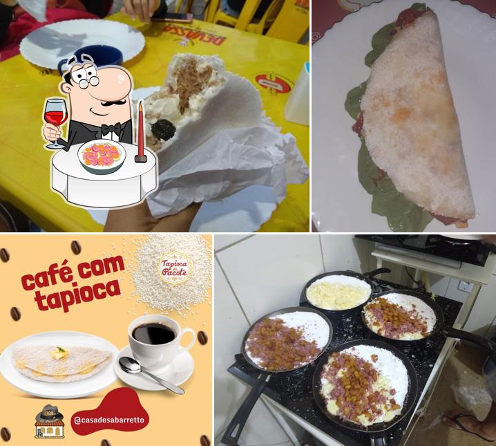 Tartar de atum em Tapioca do Pacote