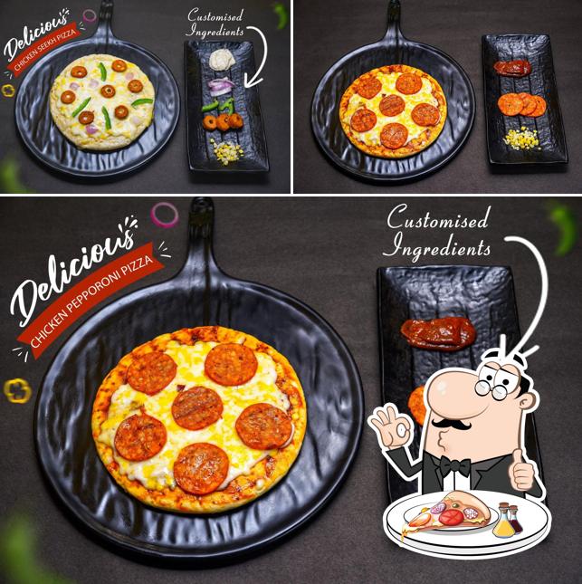 Order pizza at HFC KALI BABU BAZAR