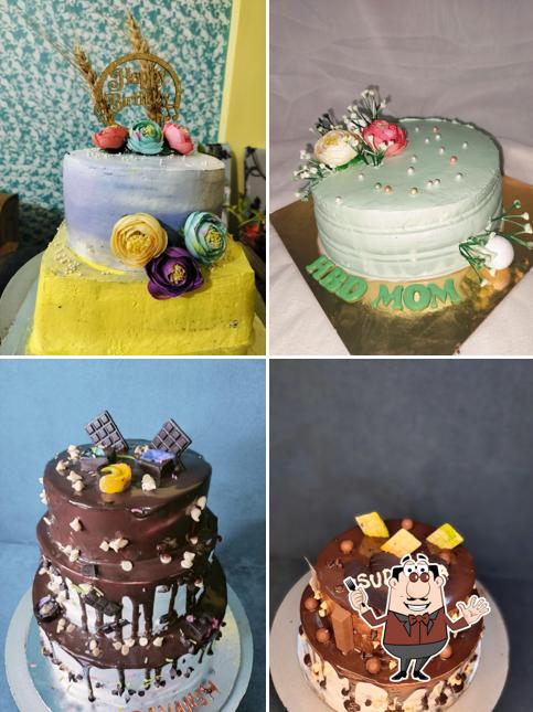 Chocolate mousse at SiddhiVinayak Homemade Tasty Cake Bites by Etti Ricky Lakhanpal