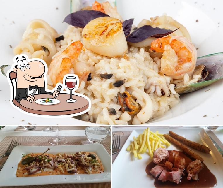 Nourriture à Restaurant Au Cheval Blanc à Puplinge