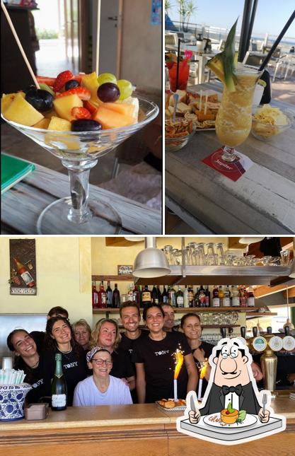 Platti al Bar Barçarlo Cattolica