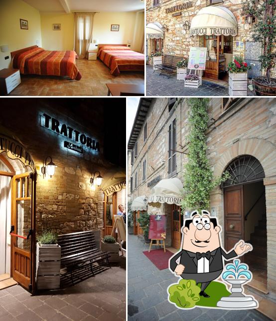 Gli esterni di Trattoria Santucci