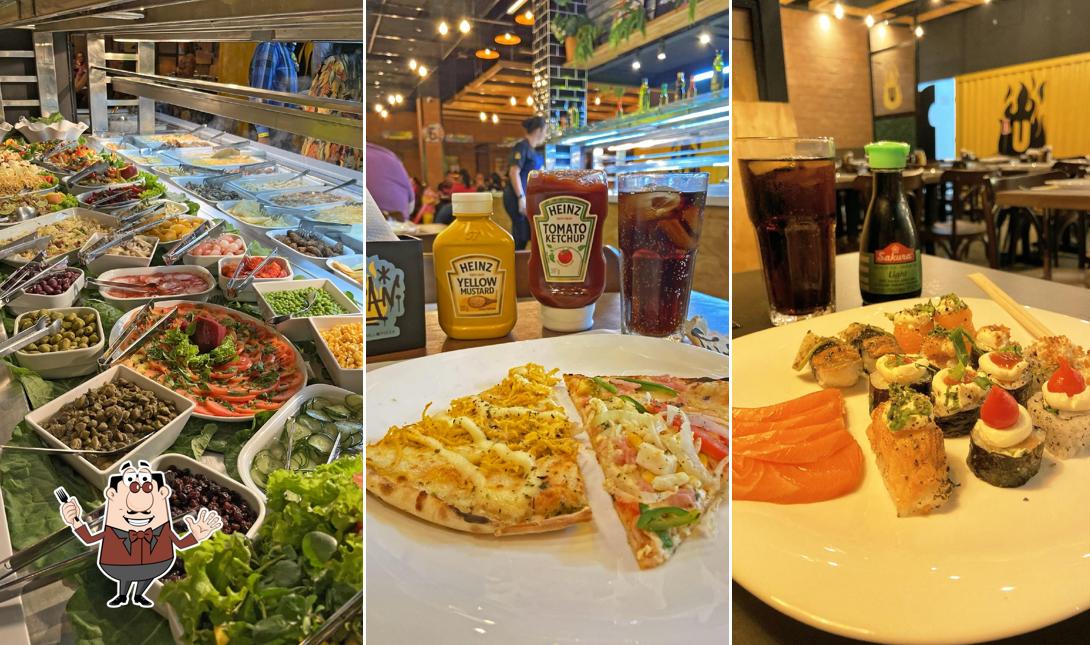 Comida em Urban Grill e Pizza
