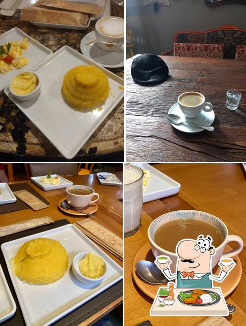 Platos en Solange Café