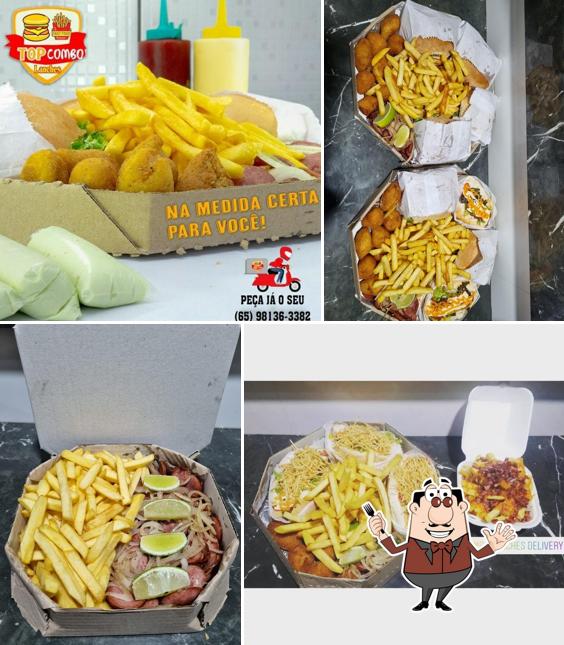 Platos en Top Combo Lanches Delivery