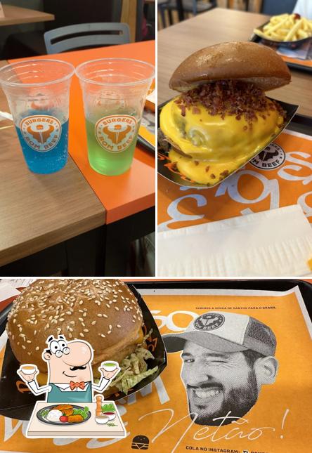 A foto da comida e interior no Bom Beef Burgers Tatuapé
