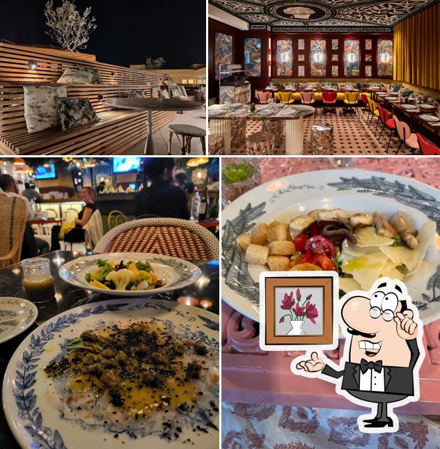 Dai un'occhiata agli interni di Mama Restaurant Roma