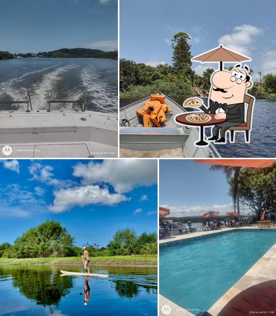 Você pode espairecer no exterior Quiosque Vitória