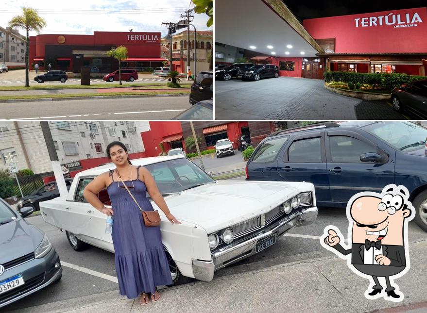 Desfrute da vista do exterior Churrascaria Tertúlia