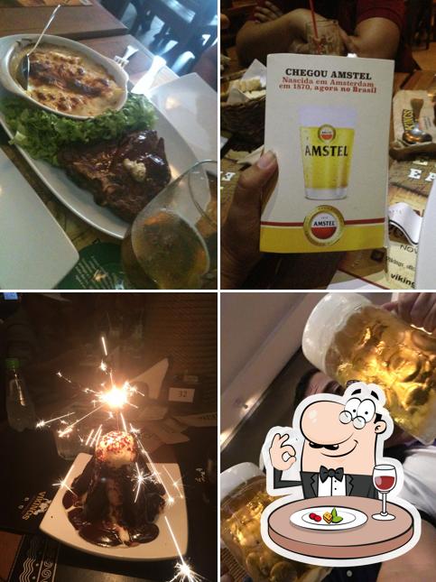 Comida em Vikings - Steak, Seafood & Sandwiches