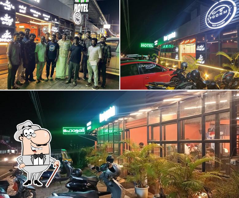 Enjoy the view at the outside area of SPOON