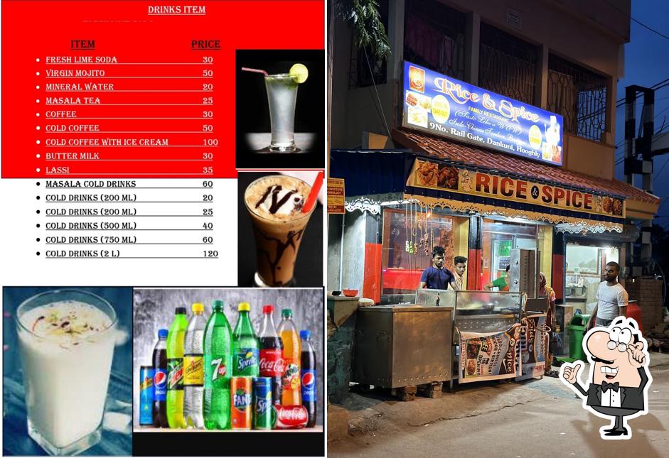 The interior of Rice&spice