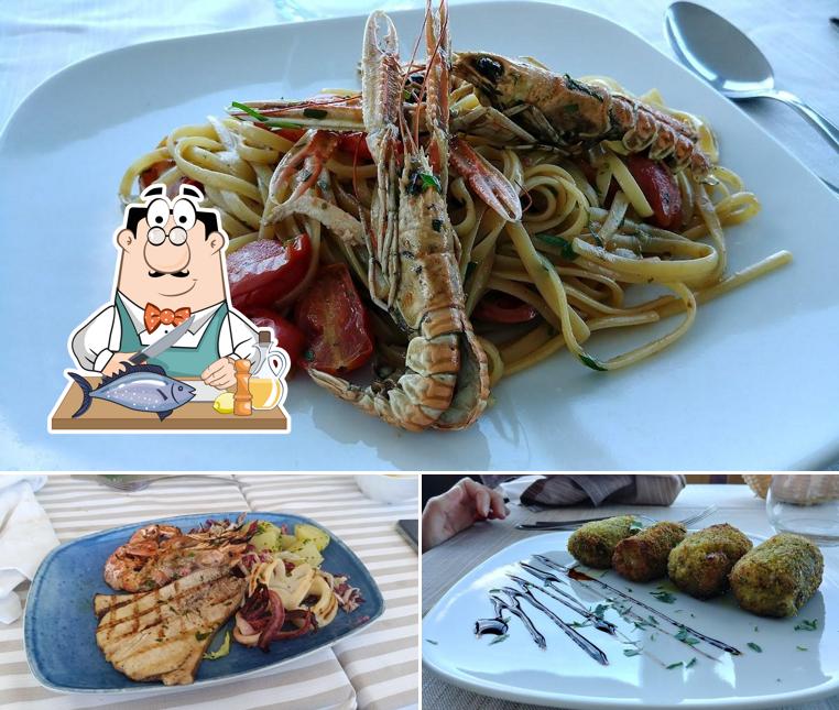 Salmone grigliato al Ristorante La Terrazza